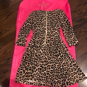 kate spade Dresses - Kate Spade Leopard fit and flare dress kate spade Dresses - Kate Spade Leopard fit and flare dress